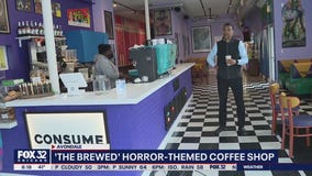 The Brewed blends horror and java in new Logan Square coffee shop