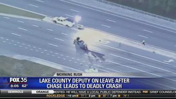 Lake County Deputy on leave after chase leads to deadly crash