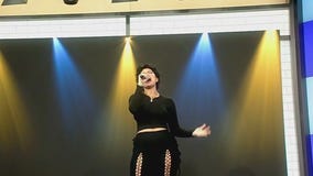 Aiyana-Lee performs her new single 'Highest 2 Lowest' for GDNY