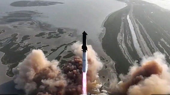 SpaceX Starship flight path could cross over Florida