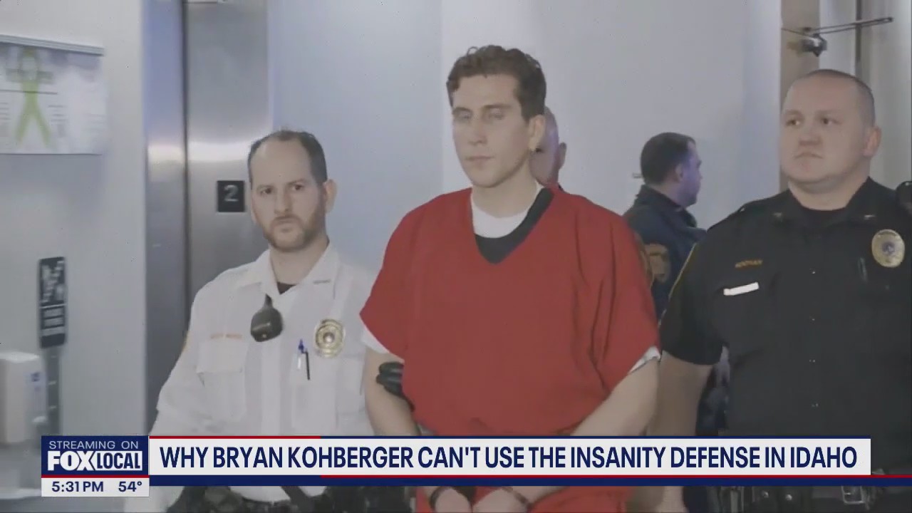 Idaho’s lack of an insanity defense could impact Bryan Kohberger’s trial
