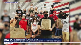 Valley chef makes sure kids are fed during the COVID-19 pandemic while schools are closed
