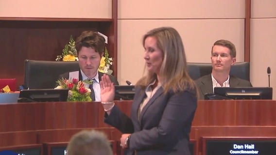 Santa Monica mayor Carolyn Torosis sworn in