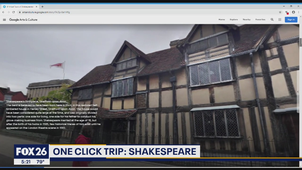 One Click Trip- Shakespeare tour