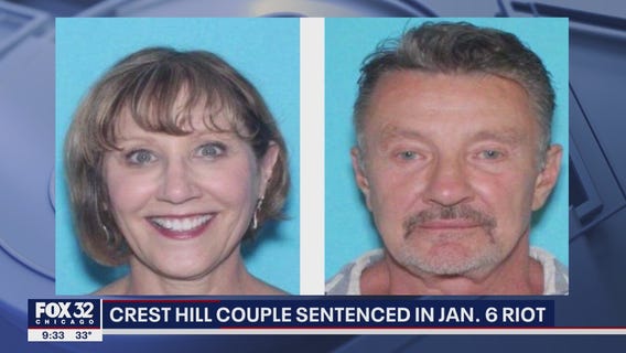 Crest Hill couple sentenced in Jan. 6 riot