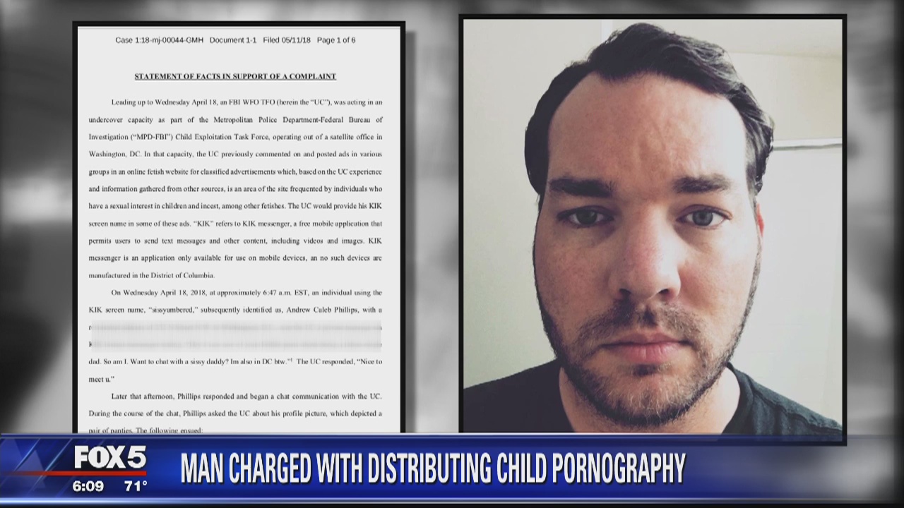 Law Enforcement Legal Defense Fund employee charged with distributing child porn, officials say