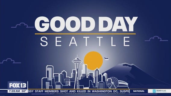 Good Day Seattle at 8am on Friday, 5/23
