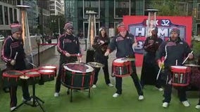 Chicago Bears Drumline brings the rhythm to Orange Friday