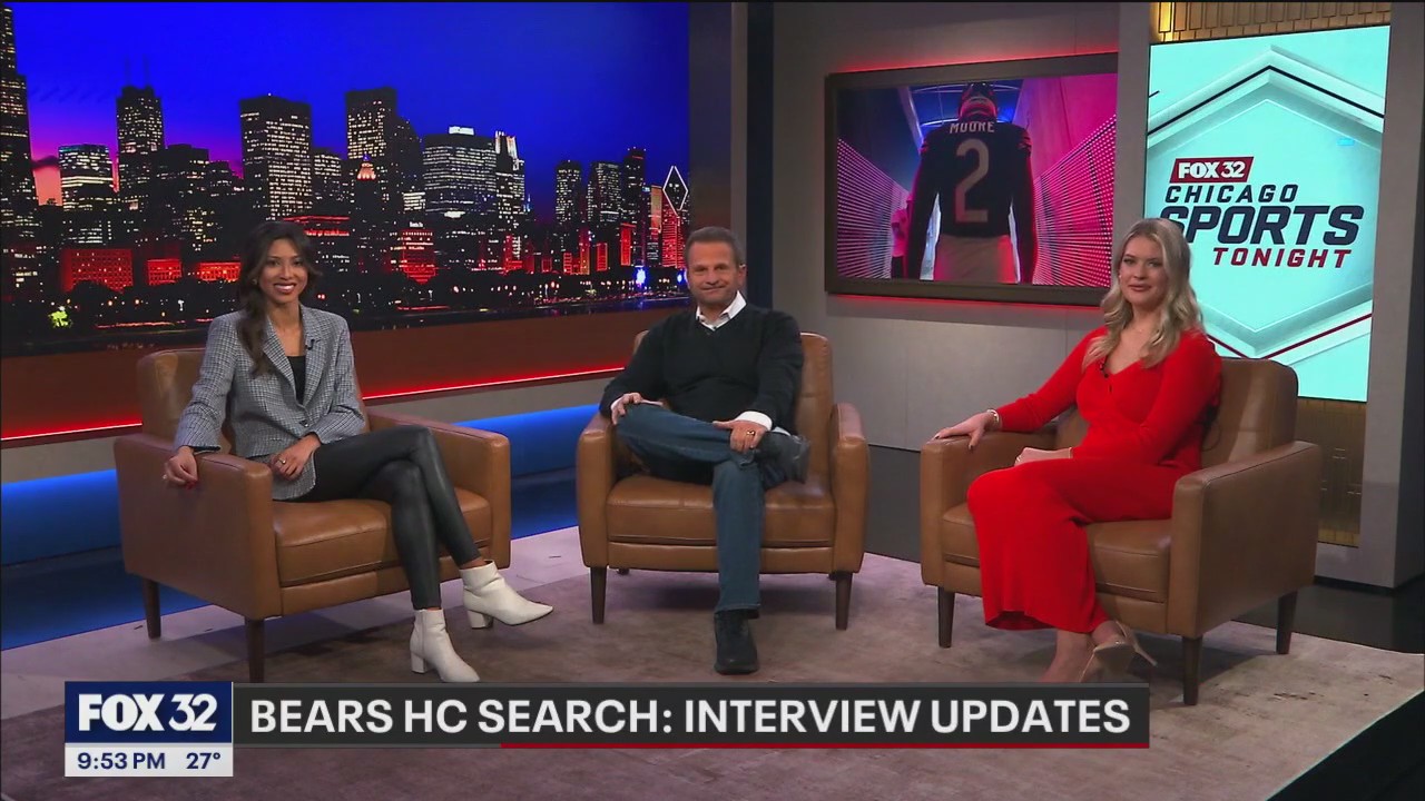 Chicago Sports Tonight: The latest on the Bears' head coaching interviews