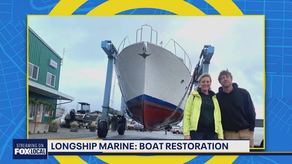 Boat restoration in Poulsbo