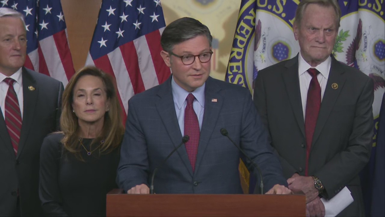 FULL:  Shutdown day 22 remarks from Speaker Johnson, GOP leaders