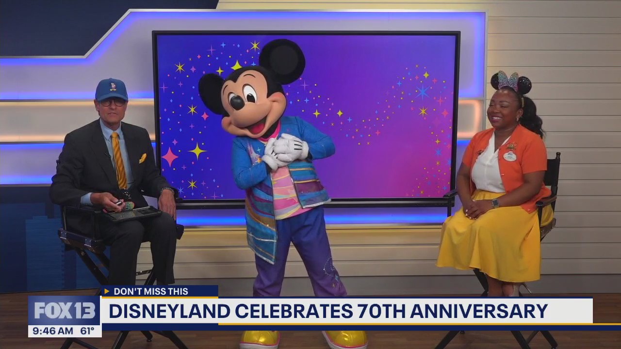 Disneyland celebrates 70th anniversary