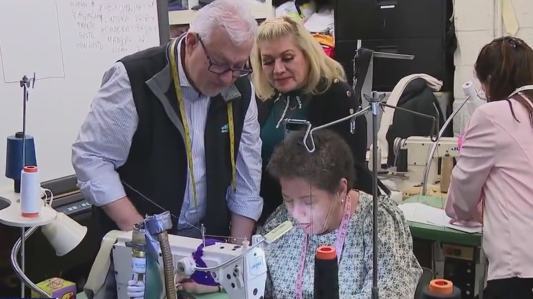 Colombian tailor empowering migrant women