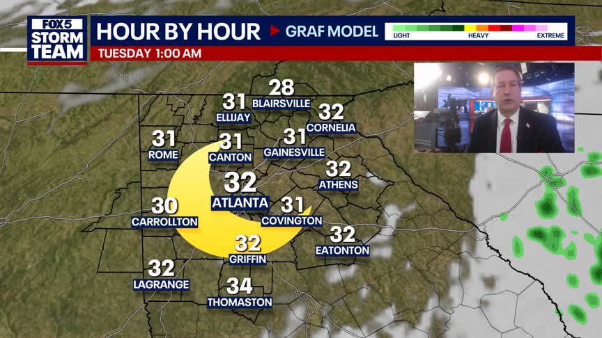 Monday Night Weather Update