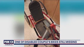 Disabled Auburn couple's bikes stolen, 1 recovered