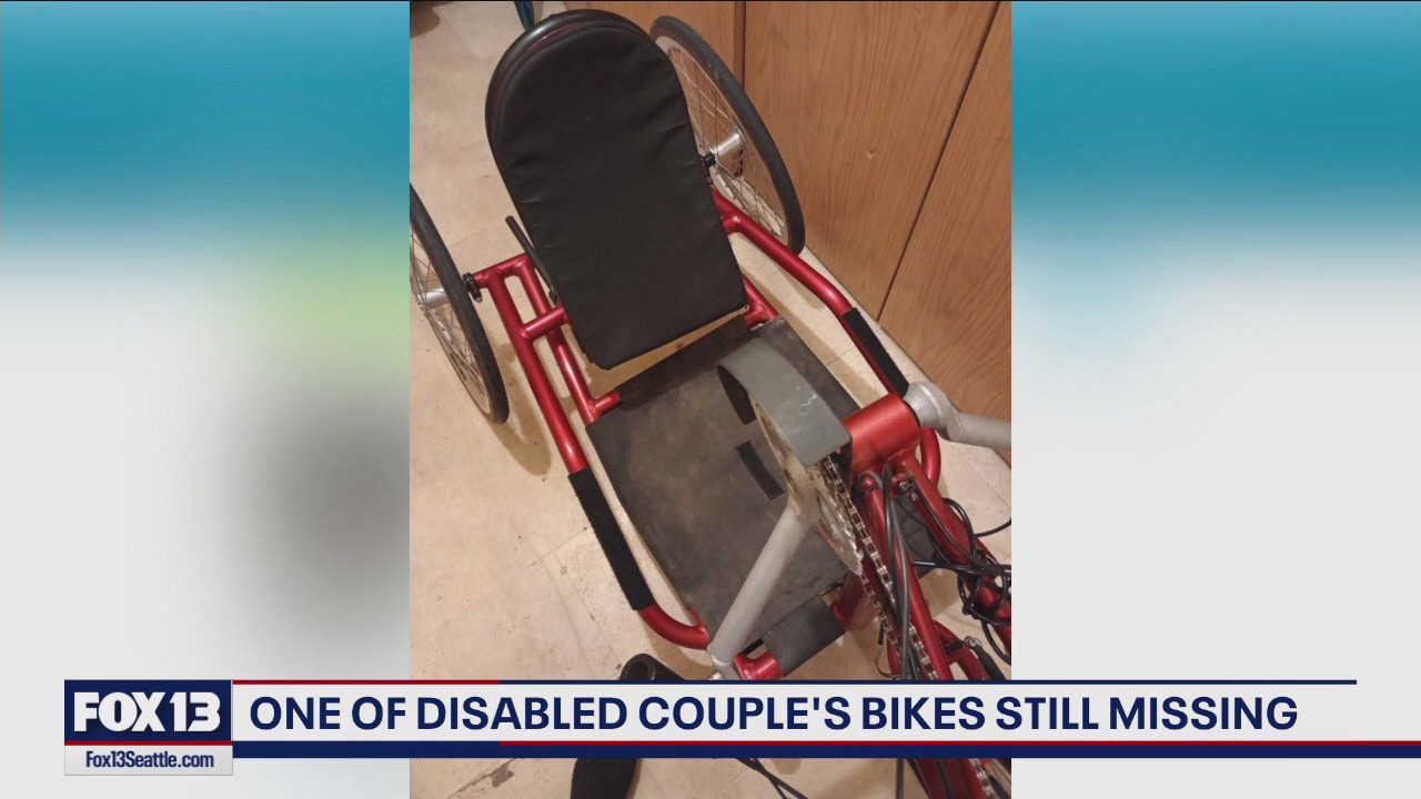 Disabled Auburn couple's bikes stolen, 1 recovered