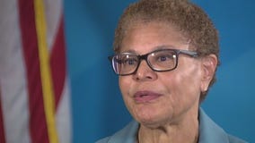 Mayor Bass addresses water crisis during LA wildfires