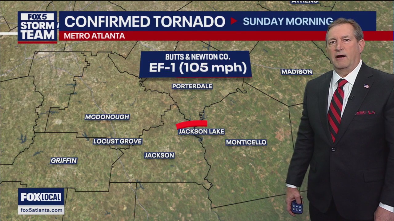 Tornado touchdown confirmed in metro Atlanta | FOX 5 Atlanta