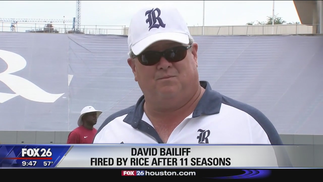 Bailiff relieved of duties at Rice Univ.