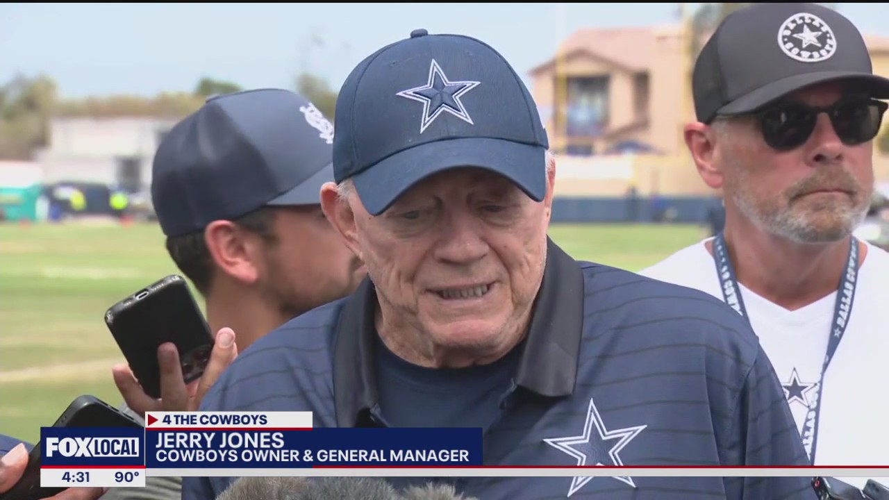 Jerry Jones discusses his skin cancer battle