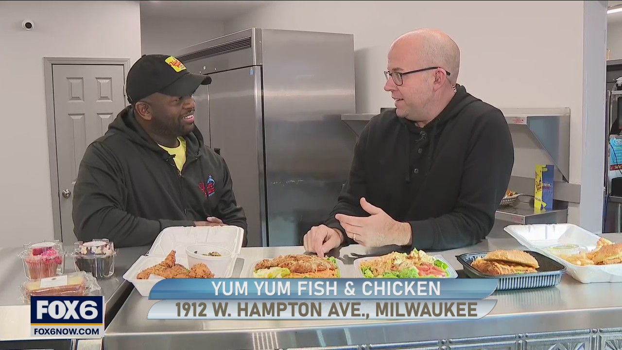 Yum Yum Fish & Chicken features salmon bites and shrimp, to sandwiches and salads