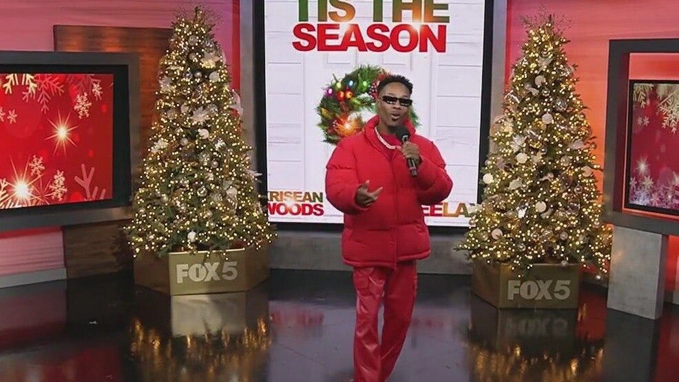 Christmas 2025: KriSean Woods performs Tis the Season
