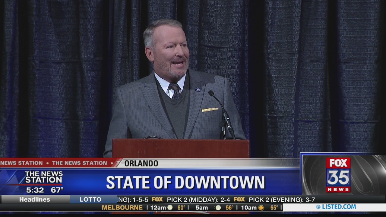 Mayor delivers State of Downtown Orlando address