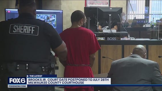 Brooks' Milwaukee County court date postponed