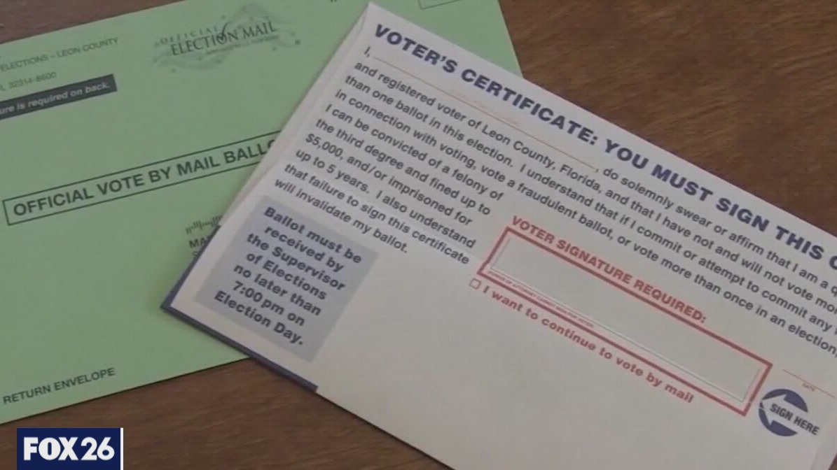 Mail in Ballot applications rejected