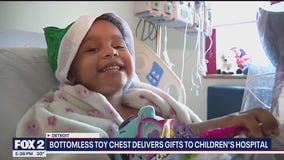 Kids at Children's Hospital get special delivery from Bottomless Toy Chest