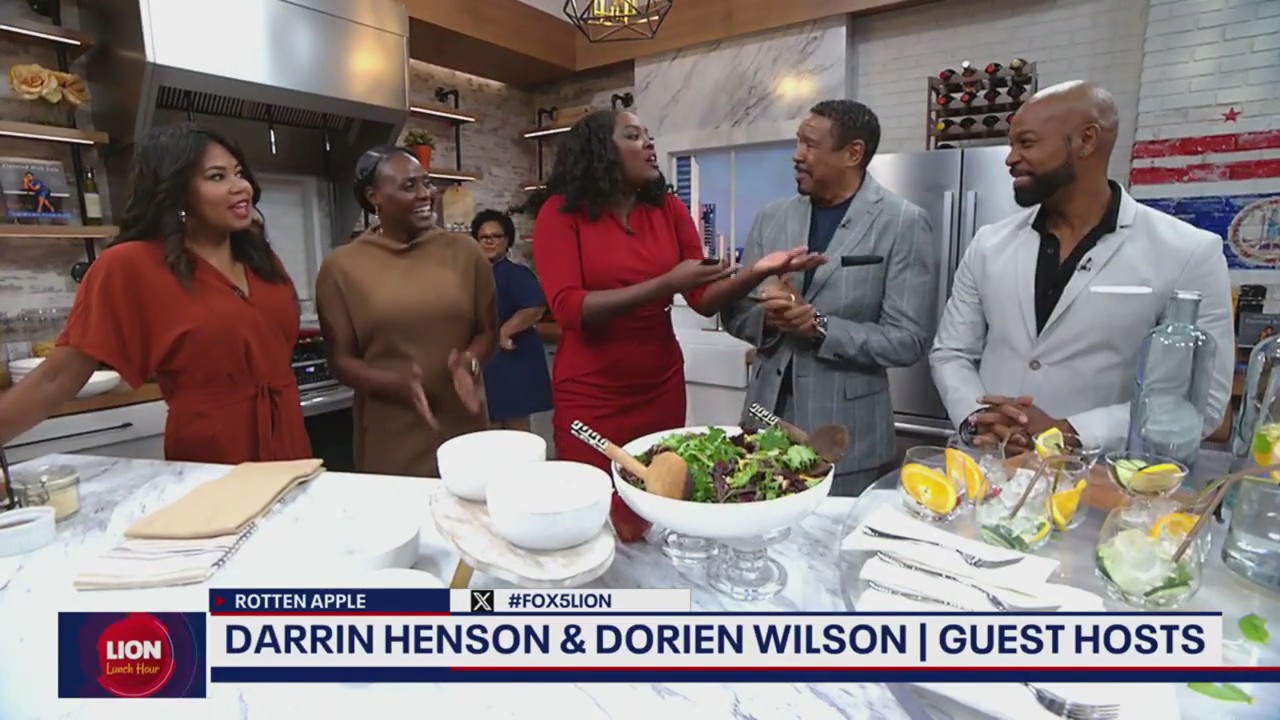 Darrin Henson and Dorien Wilson guest hosts LION Lunch Hour