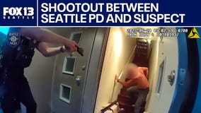 WATCH: Deadly shootout between Seattle police, DV suspect
