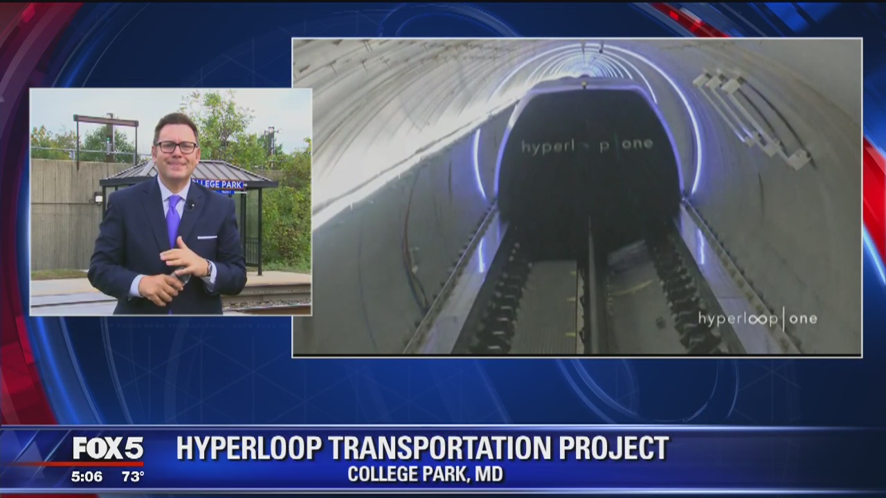 Elon Musk's Hyperloop project underway in Maryland