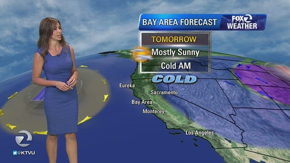WEATHER FORECAST Near-freezing temps overnight in some Bay Area microclimates