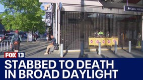 Deadly stabbing in broad daylight at Capitol Hill light rail station
