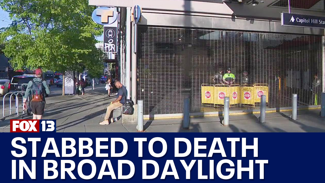 Deadly stabbing in broad daylight at Capitol Hill light rail station
