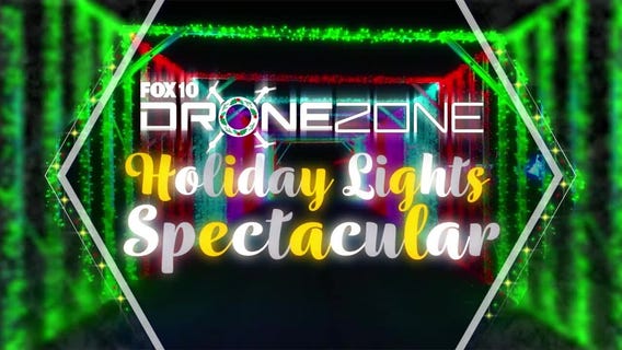 Holiday lights spectacular | Drone Zone