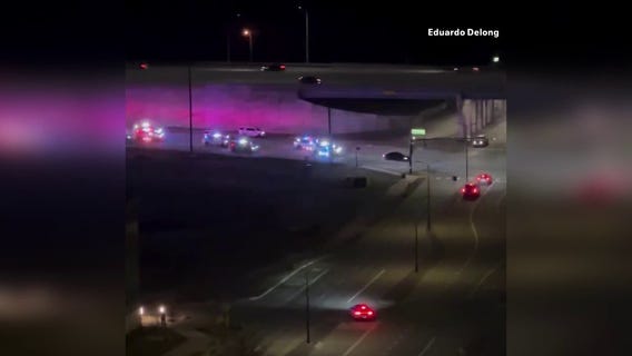 Frisco police chase movie theater shooting supsect