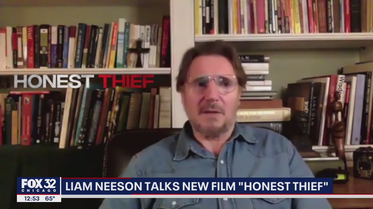 Liam Neeson talks new film 'Honest Thief'