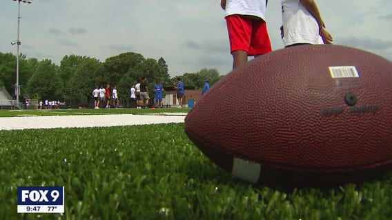 After Super Bowl win, Tyler Johnson returns to mentor Minneapolis kids at football camp