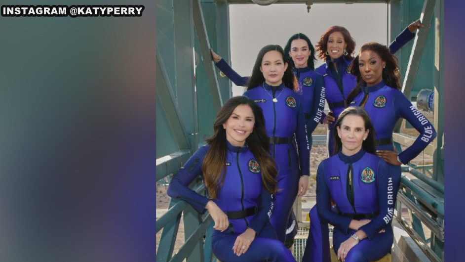 Blue Origin flight to launch with all-female crew