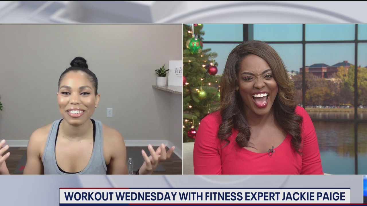 Workout Wednesday with fitness expert Jackie Paige