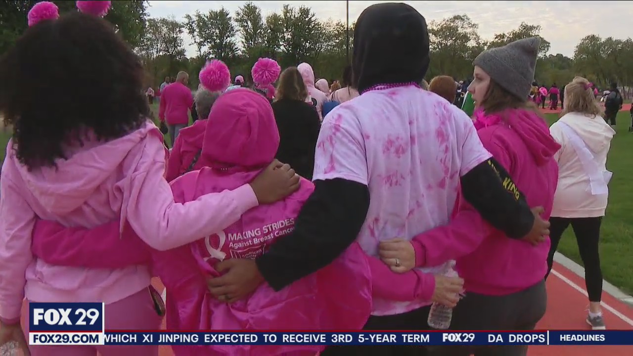 Thousands come together in Camden County to celebrate breast cancer survivors, raise awareness for research