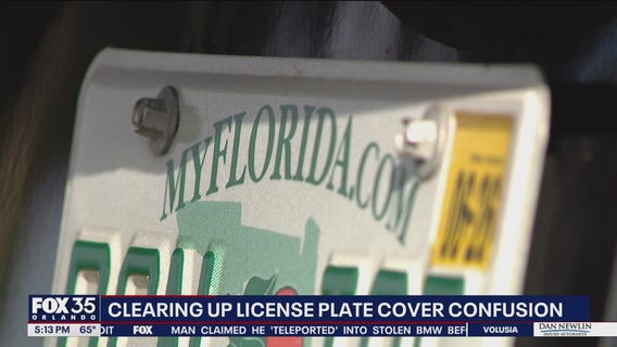 New Florida license plate law: What's OK and not OK?