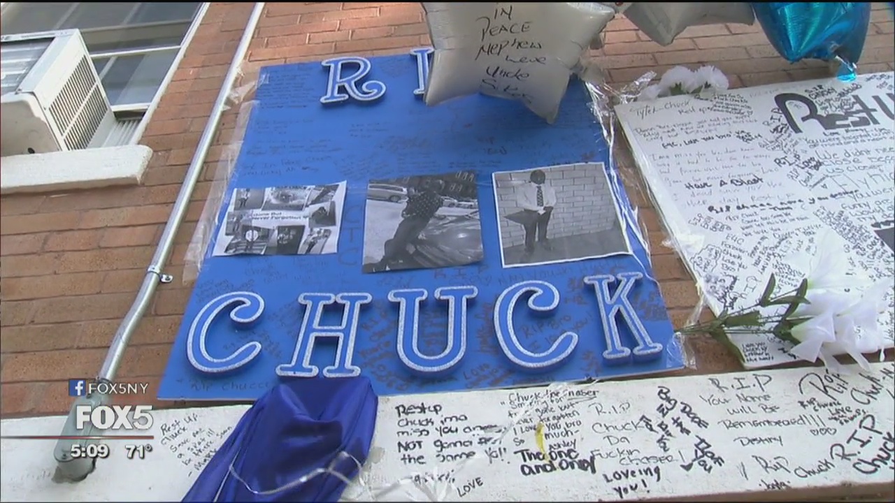 Man grieves for slain son