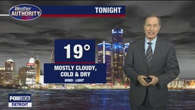 Cloudy with snow flurries for Wednesday