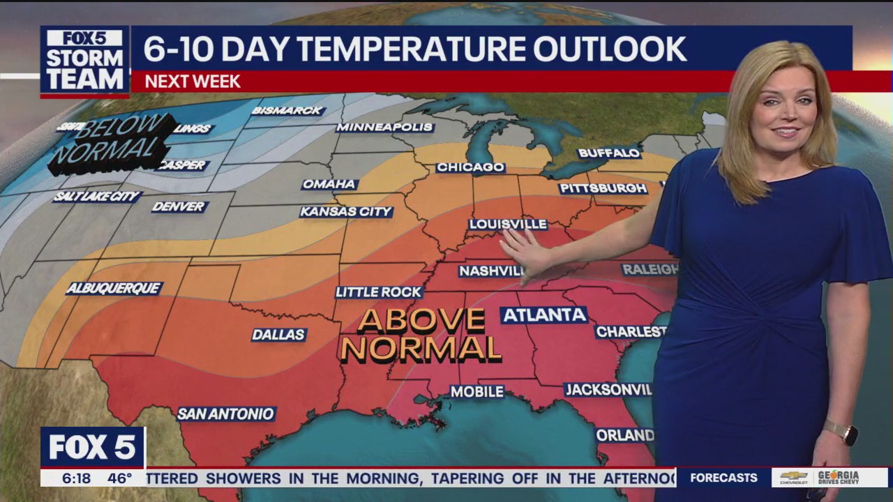 Monday morning weather forecast