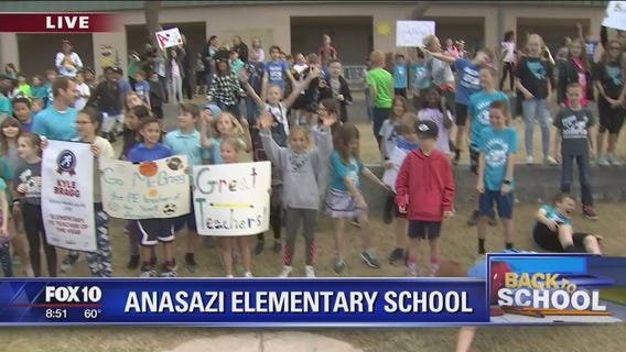 Back to school: Anasazi Elementary School