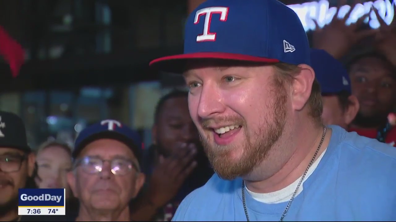 Texas Rangers fans react to ALCS Game 6 win