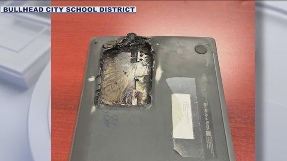 Students light laptops on fire in viral TikTok trend